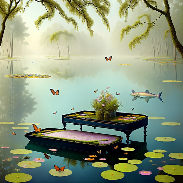 Tranquil Waterscape Dream