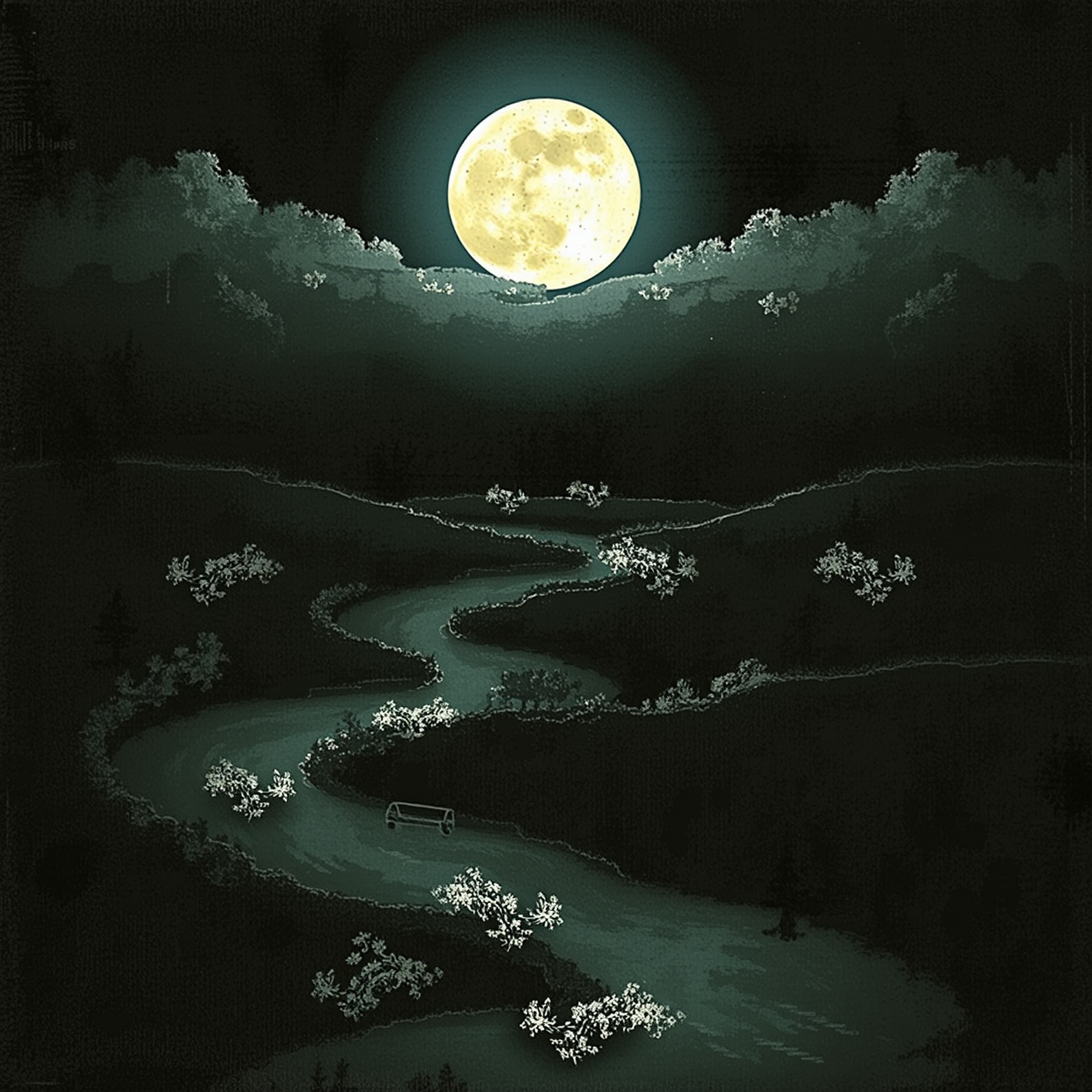 Moonlit Pathway view 2