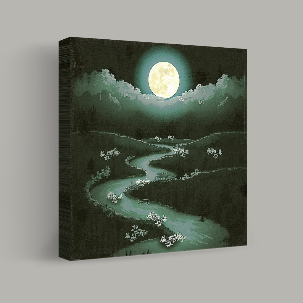 Moonlit Pathway view 1