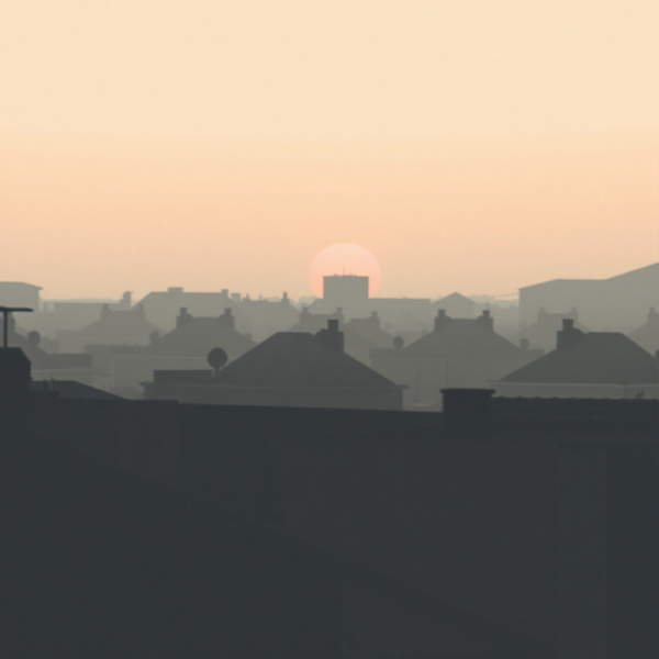 Dusk Over Rooftops
