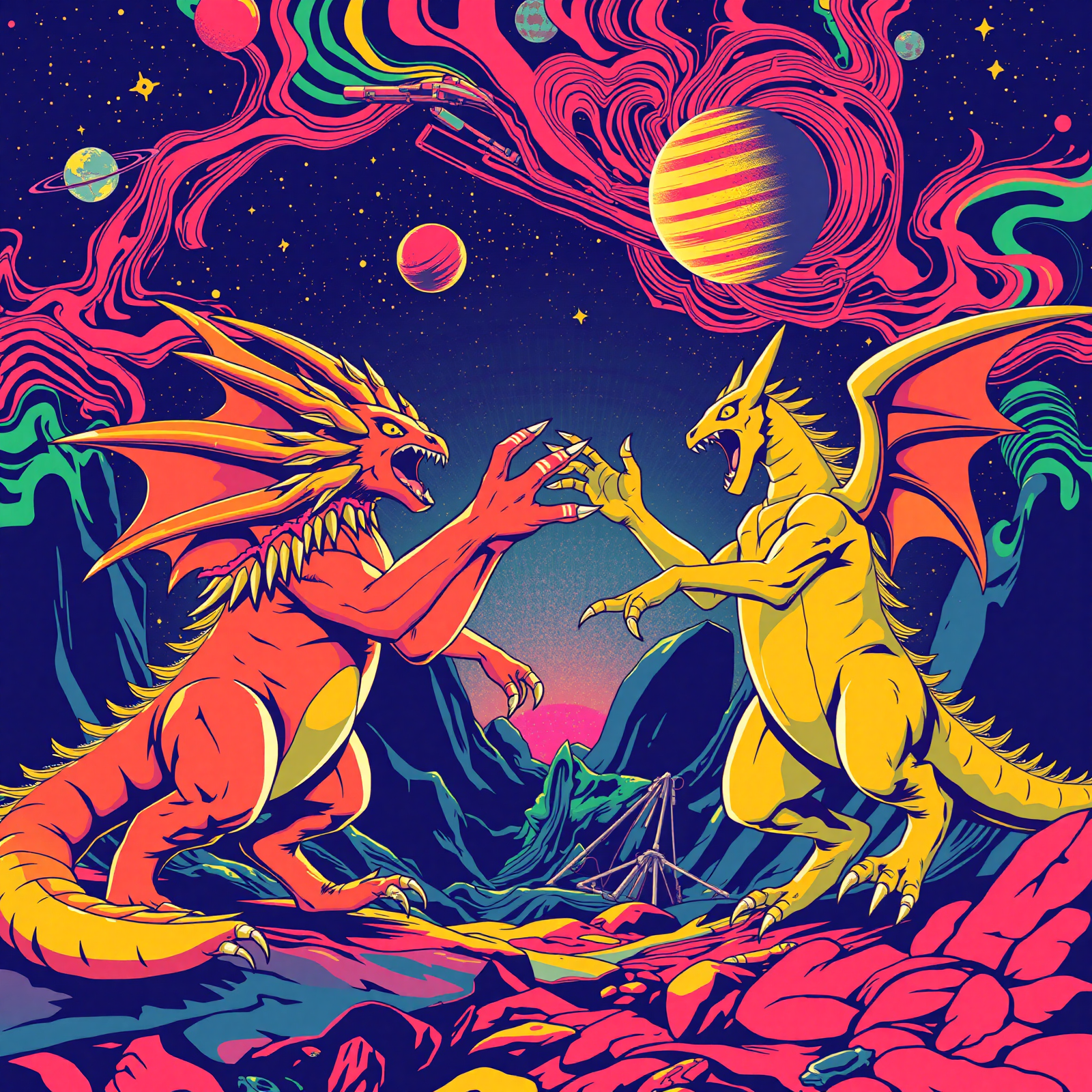 Celestial Confrontation view 2