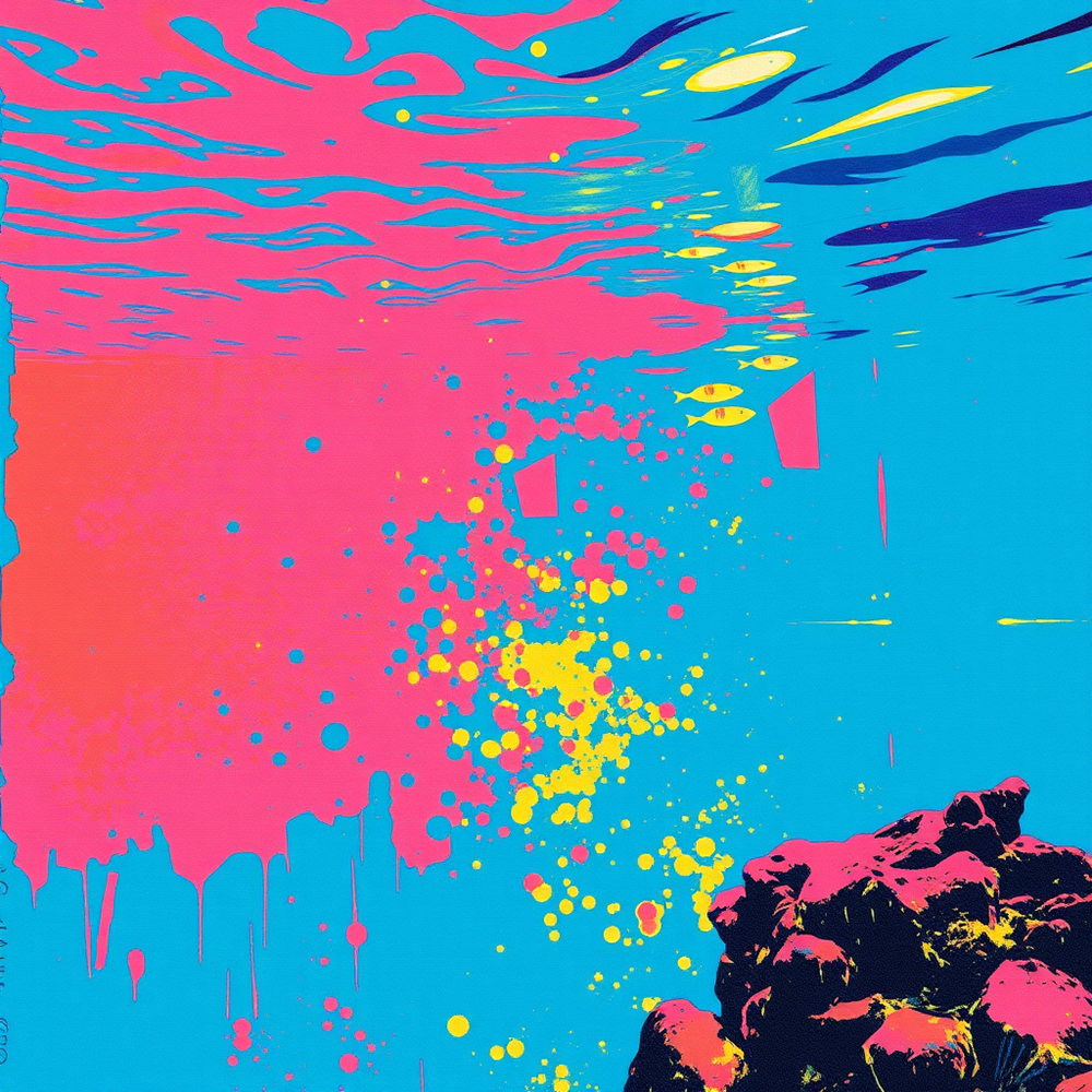 Beneath the Technicolor Waves view 2