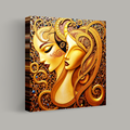 Golden Faces with Ornate Details thumbnail 1