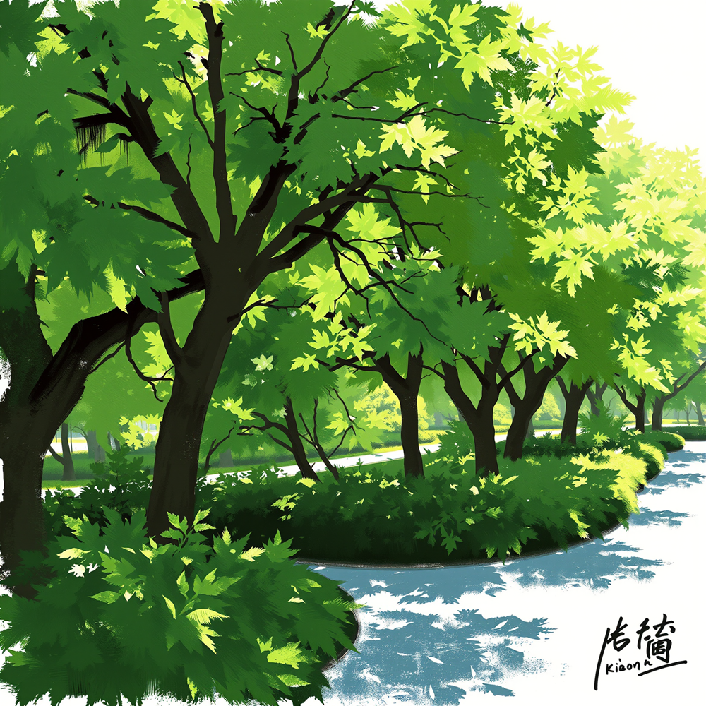 Whisper of the Verdant Trail view 2