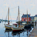 Harbor Reflections at Dawn thumbnail 2
