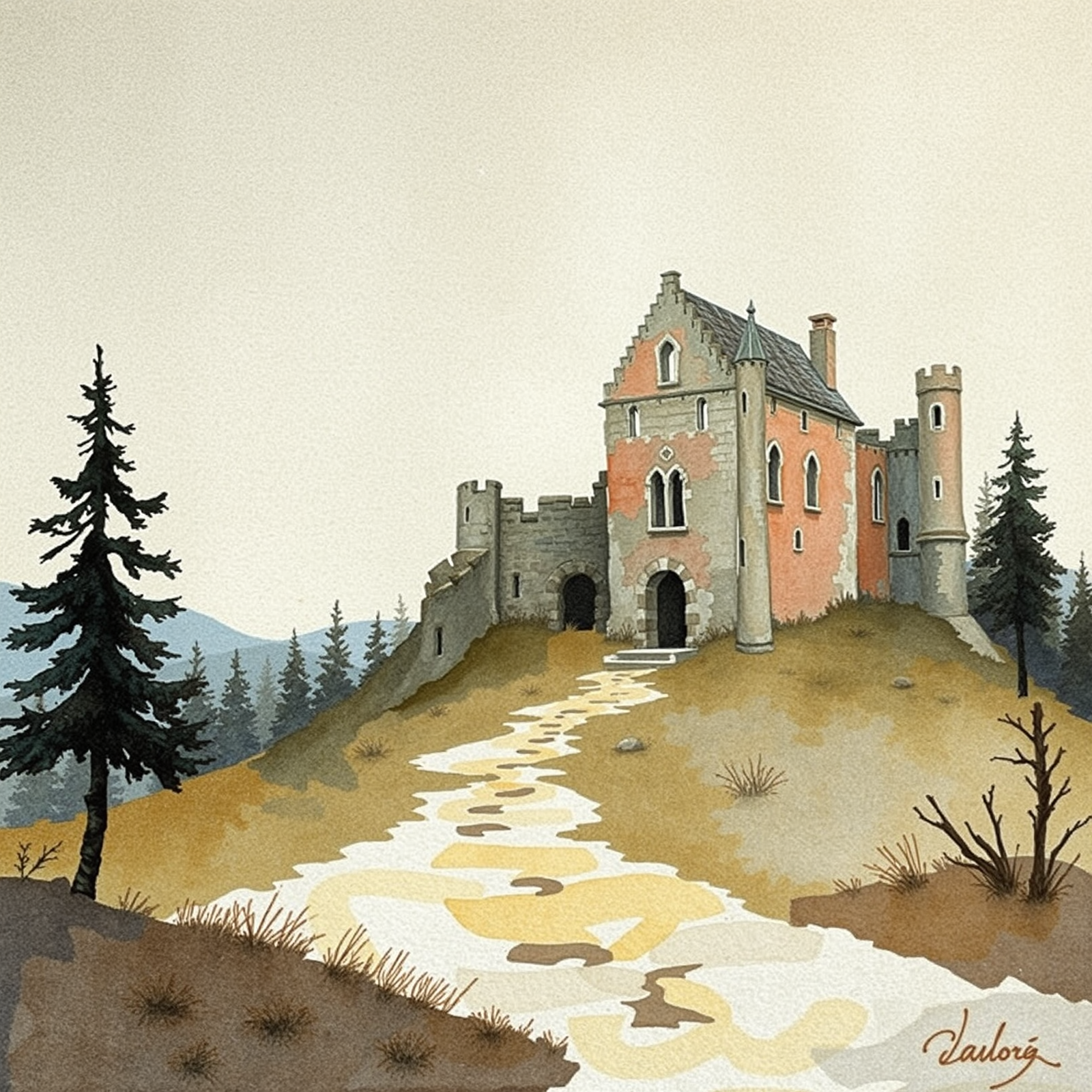 Castle on the Hill view 2