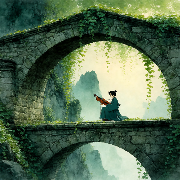 Echoes in the Overgrown Archway