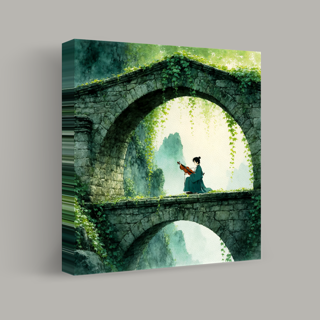 Echoes in the Overgrown Archway view 1