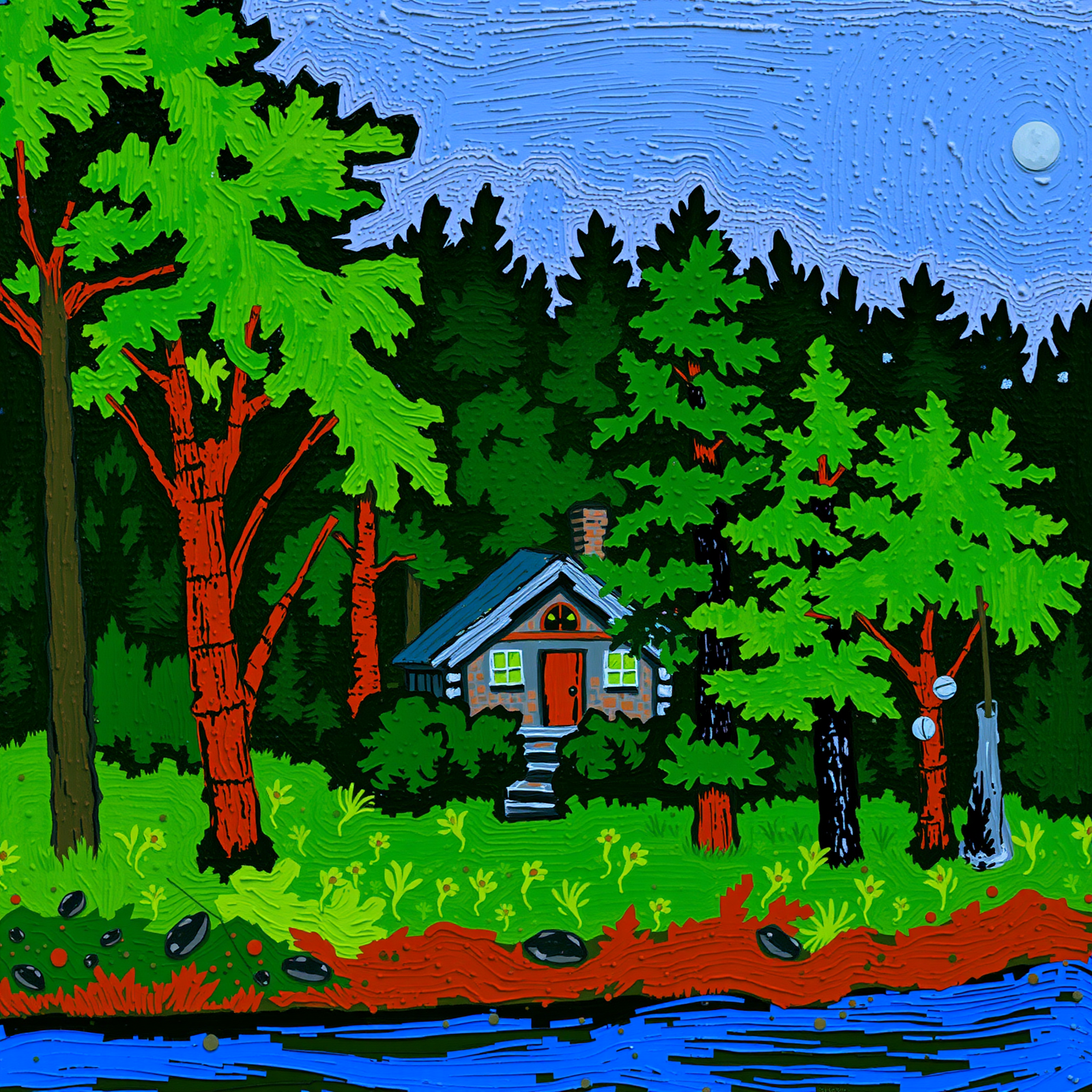 Forest Retreat by the Lakeside view 2
