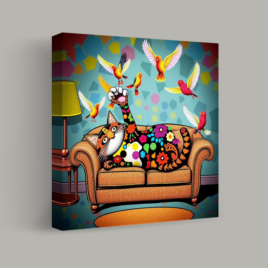 Feline Kaleidoscope view 1