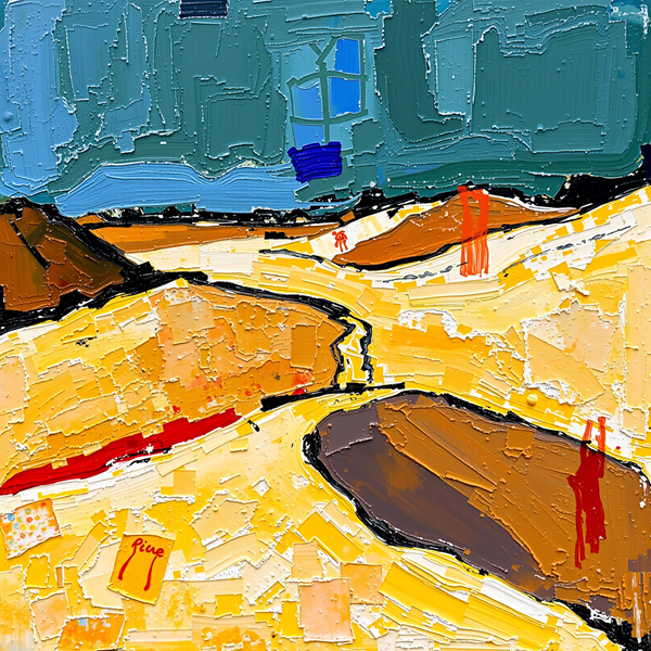 Whispers of the Desert Path