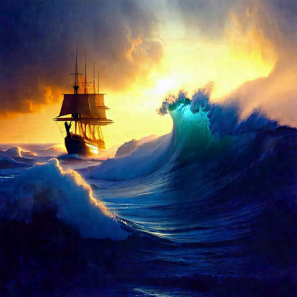 Voyage Through Tempestuous Seas view 2