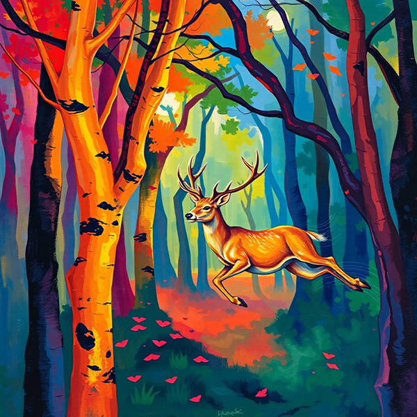 Dance of the Autumn Forest