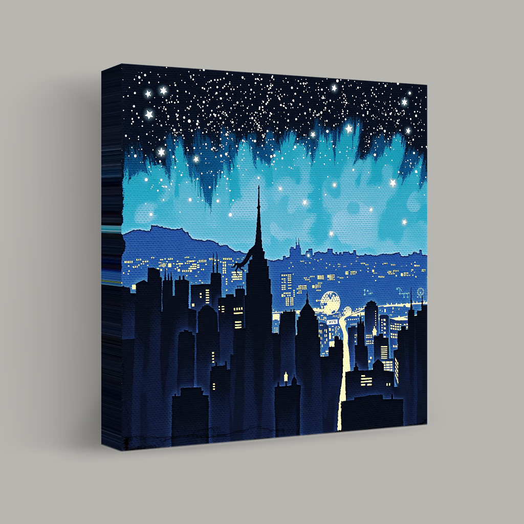 Stars Above the Urban Horizon view 1