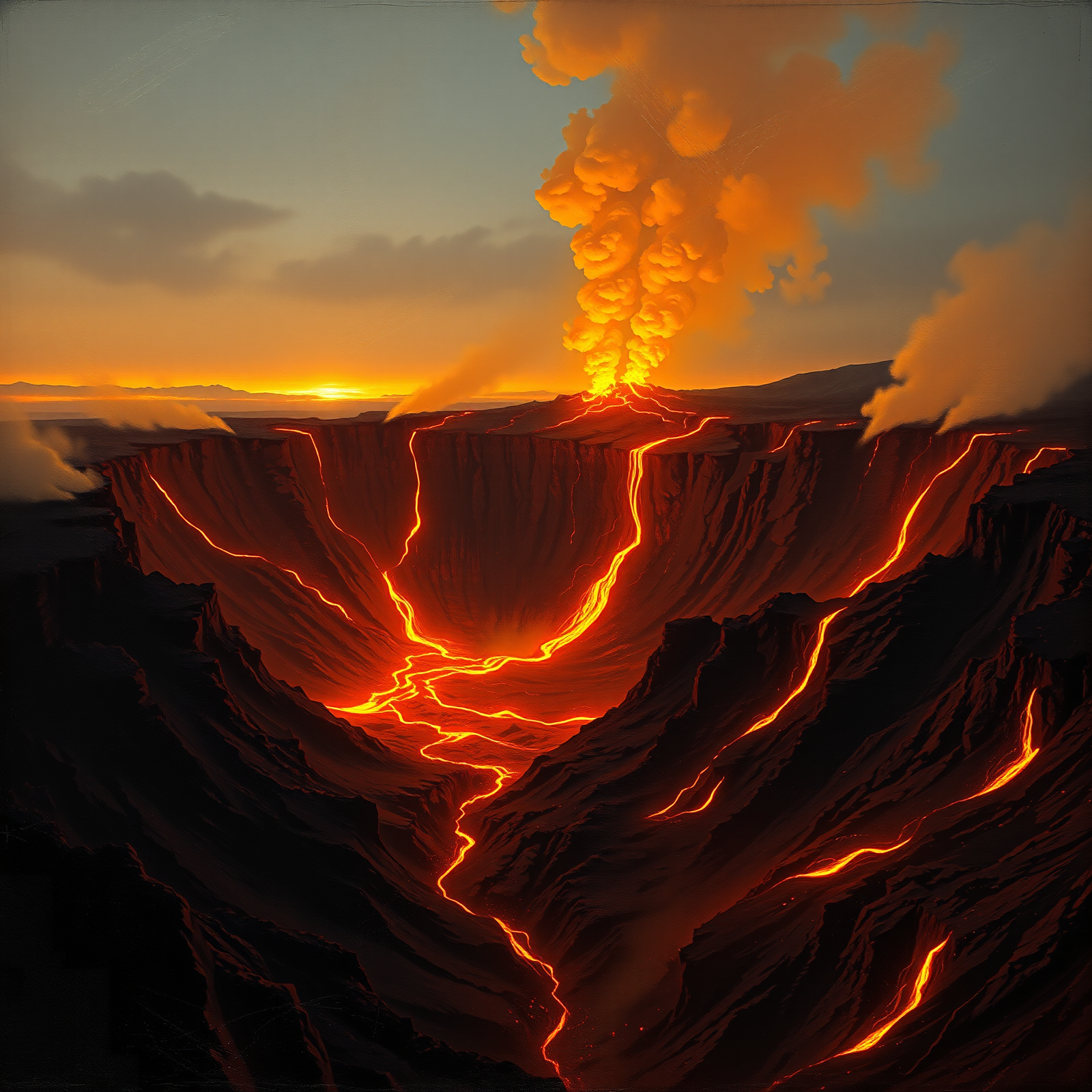 Inferno's Descent view 2