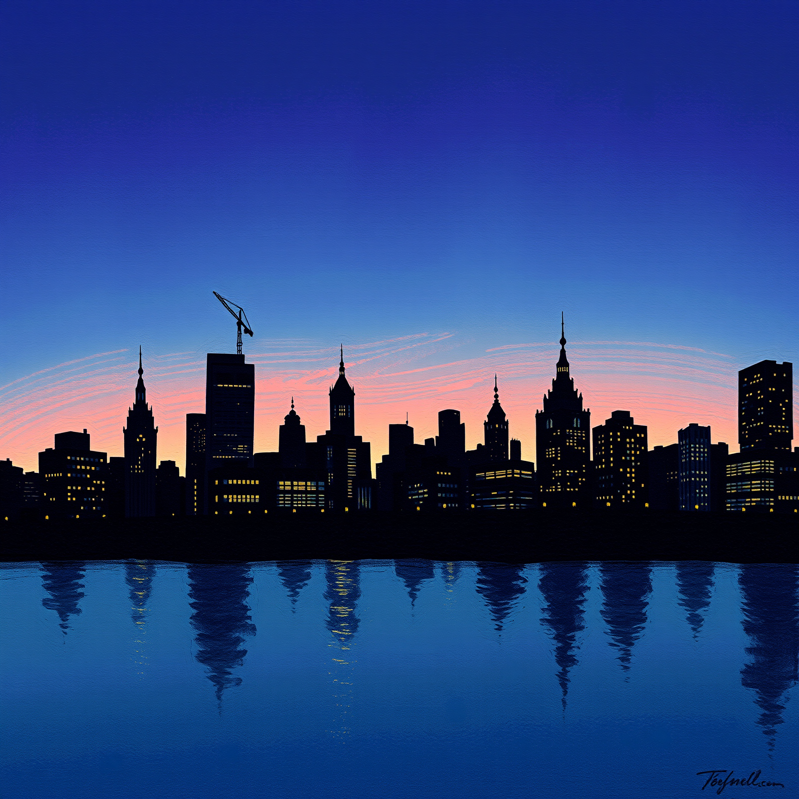 Twilight Reflections view 2