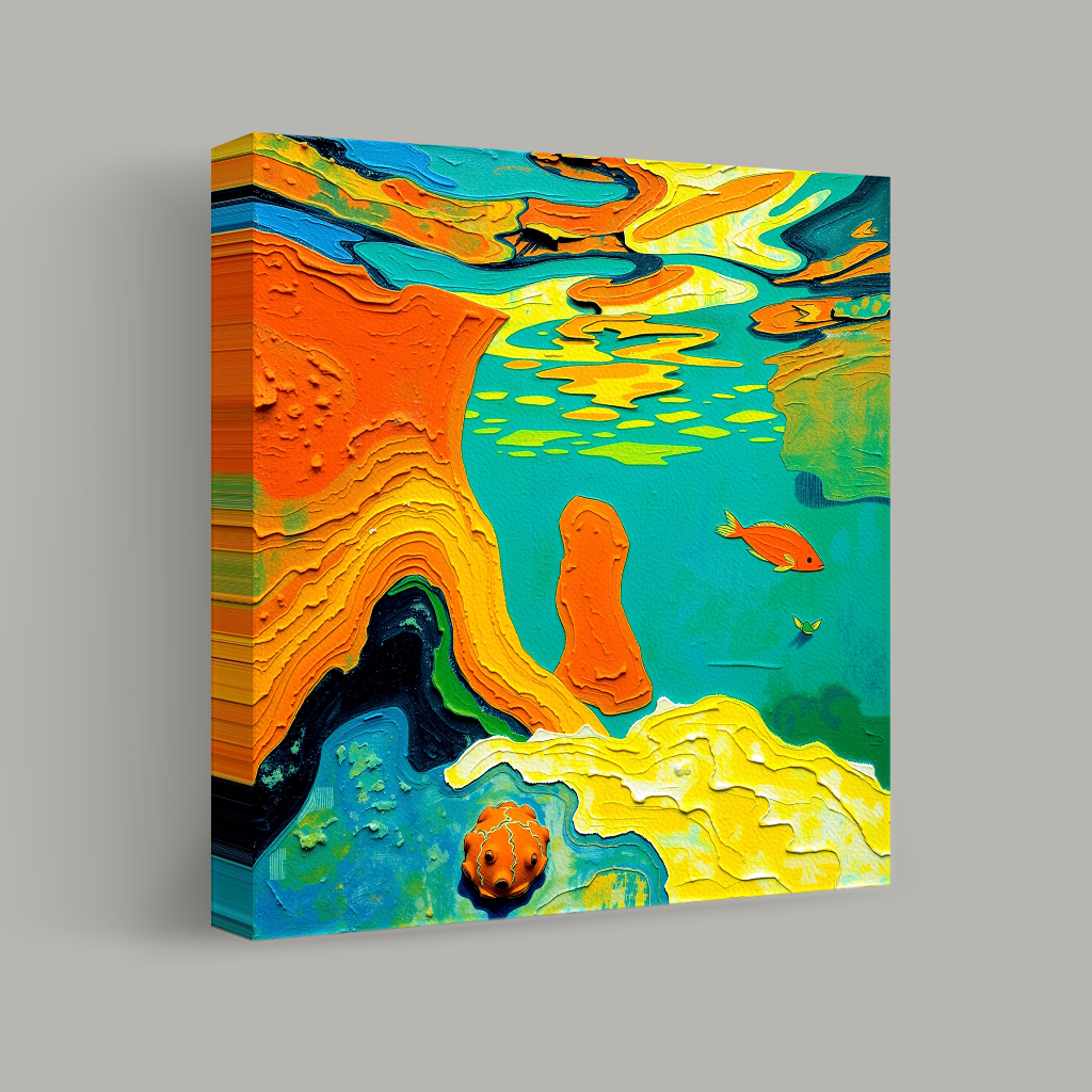 Beneath the Vibrant Waves view 1