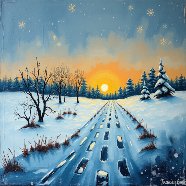 Journey Through Winter's Embrace