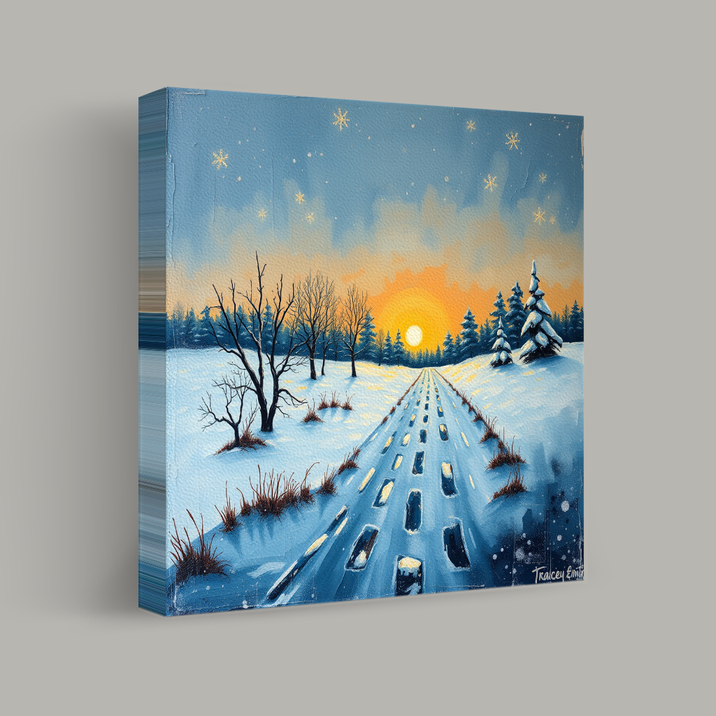 Journey Through Winter's Embrace view 1