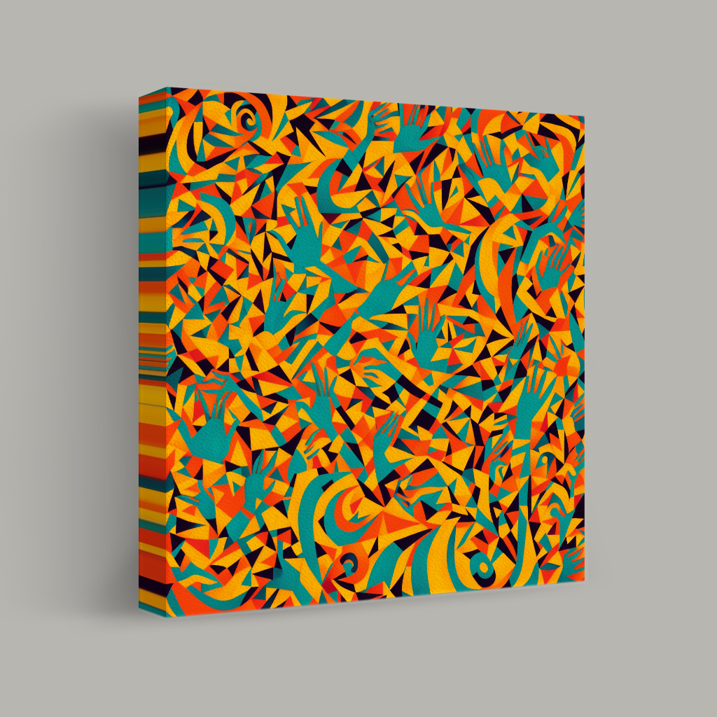 Kaleidoscope of Hands view 1