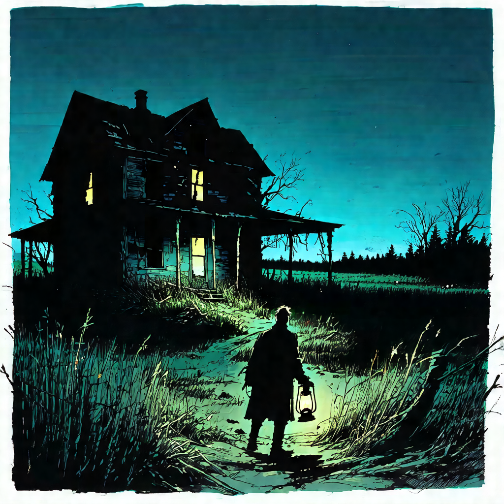 Lantern's Glow at Dusk view 2