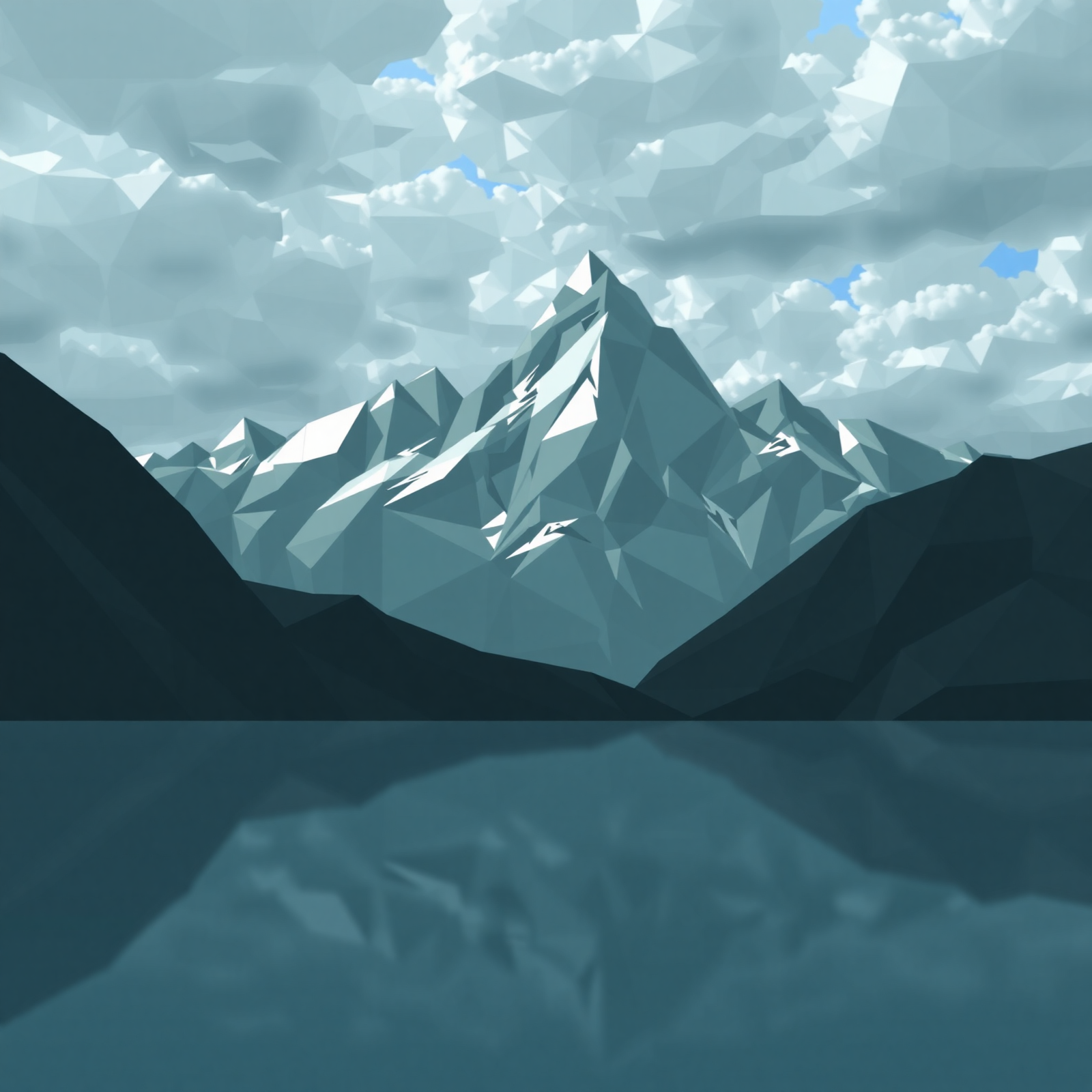 Faceted Waterscape view 2