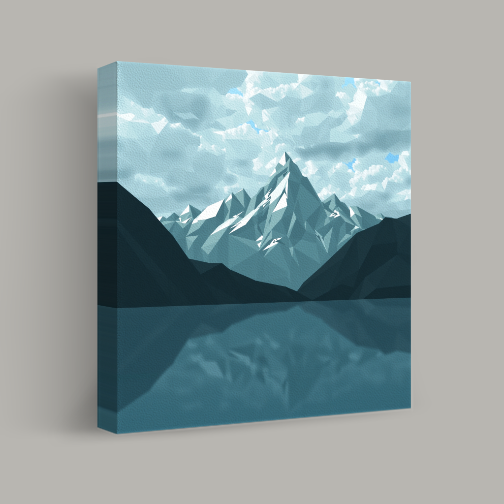 Faceted Waterscape view 1