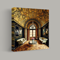 Baroque Elegance in Golden Hues thumbnail 1