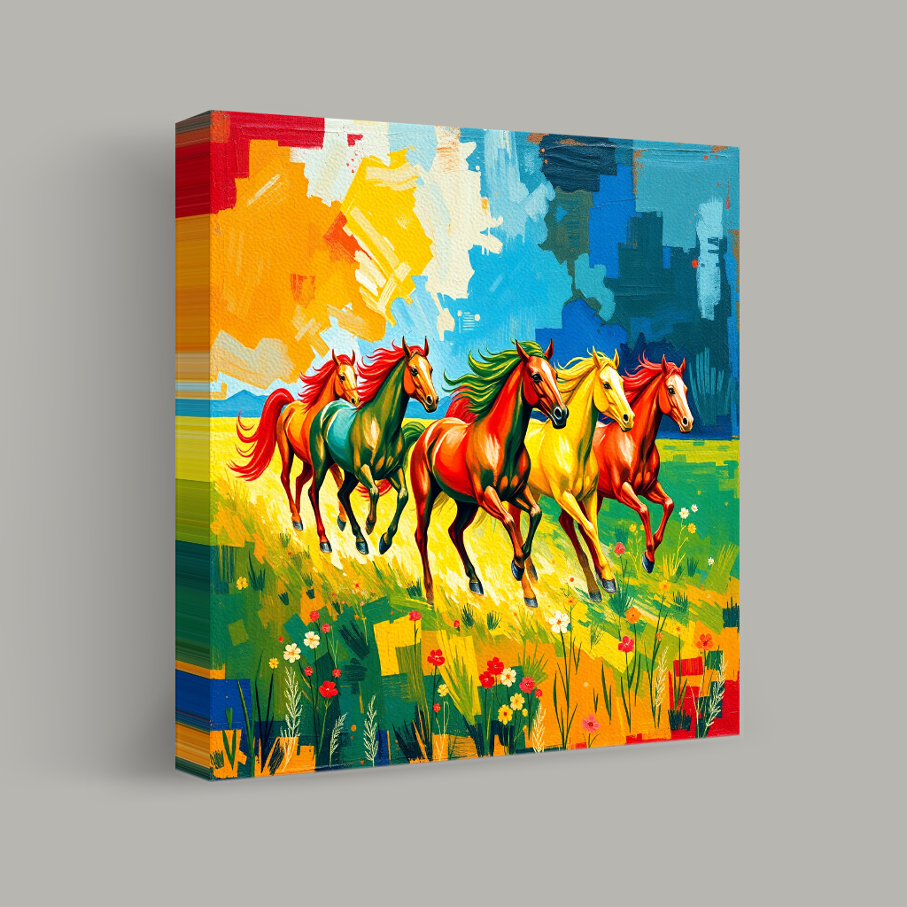 Gallop of Vibrant Spirits view 1