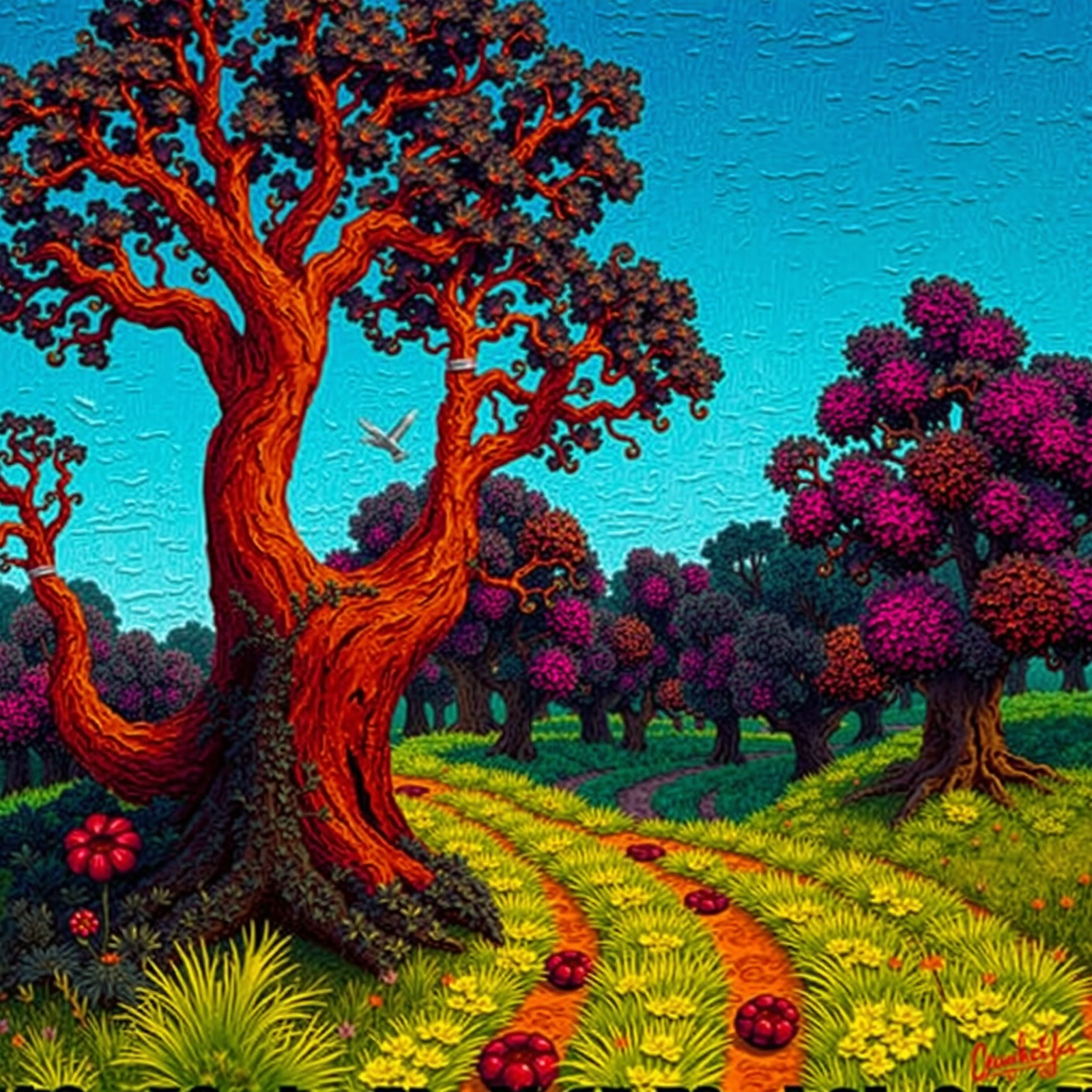 Pathway to the Enchanted Grove view 2