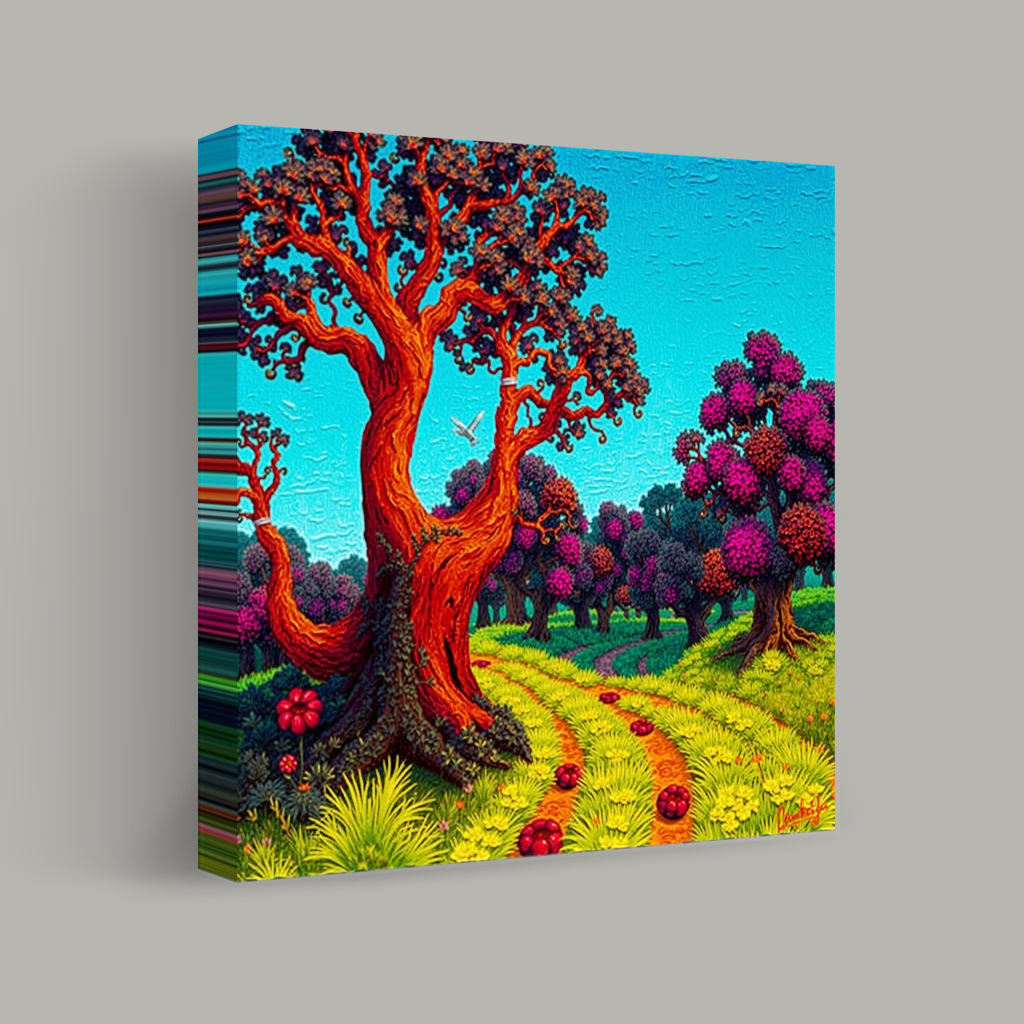 Pathway to the Enchanted Grove view 1