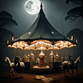 Moonlit Carousel Reverie thumbnail 2