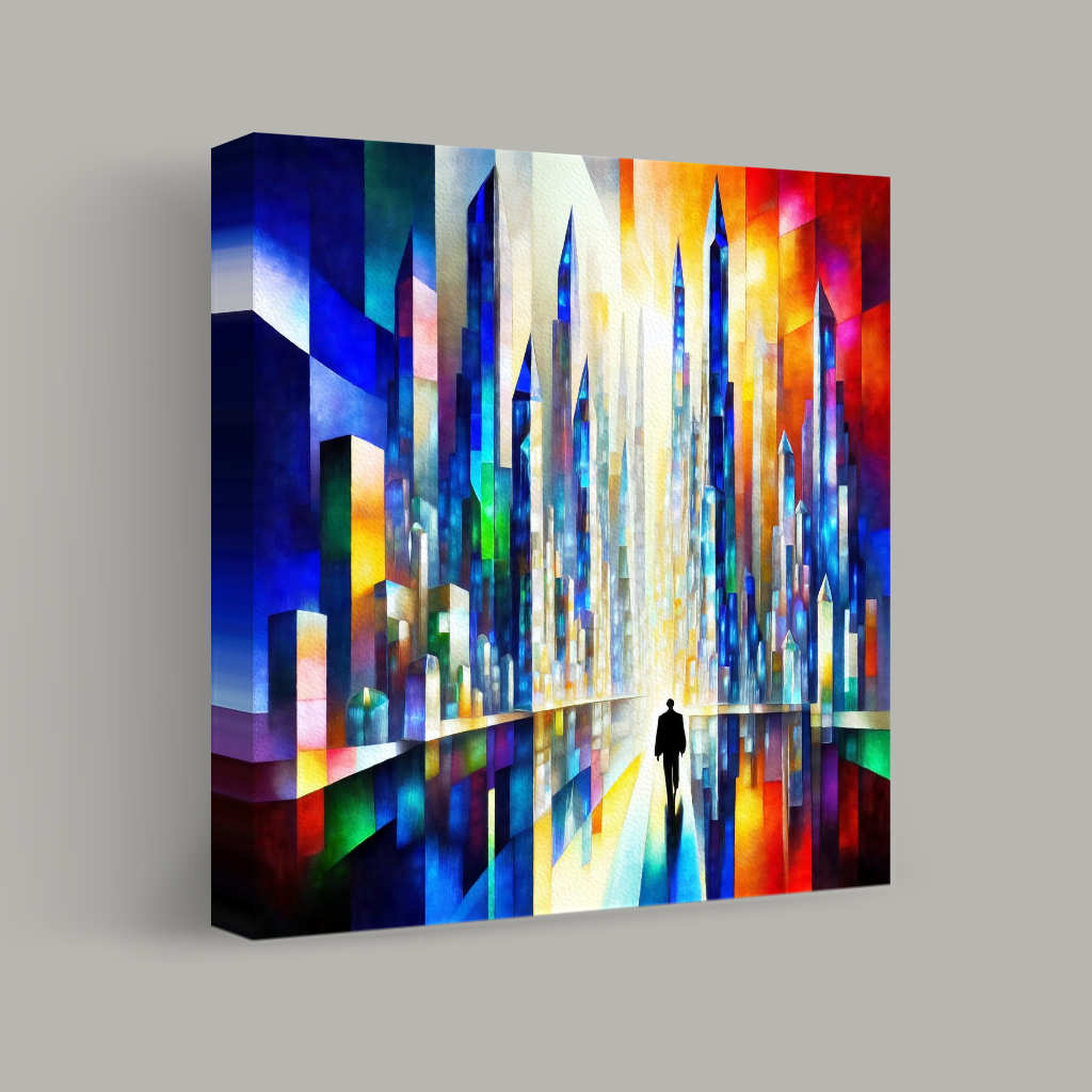 Journey Through the Kaleidoscope City view 1