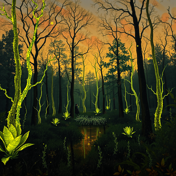 Enchanted Twilight Grove