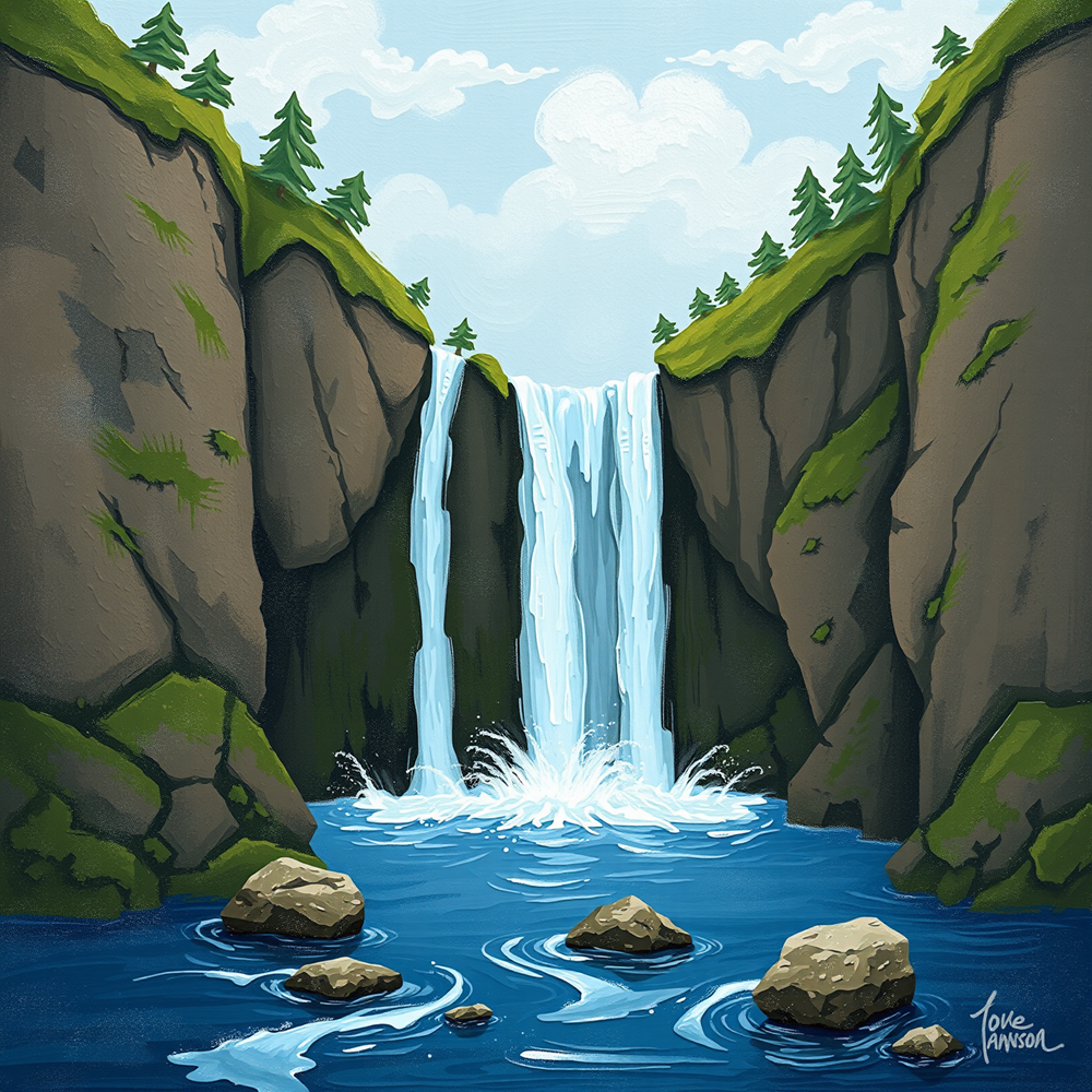 Cascade of Serenity view 2