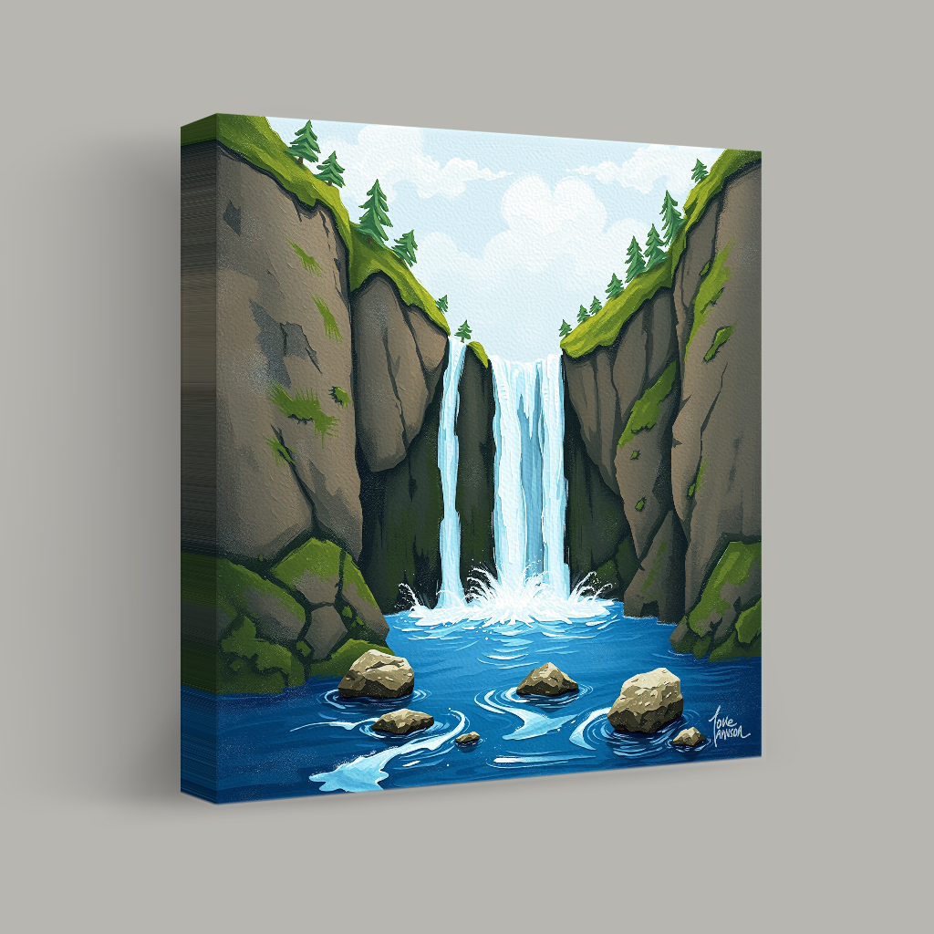 Cascade of Serenity view 1