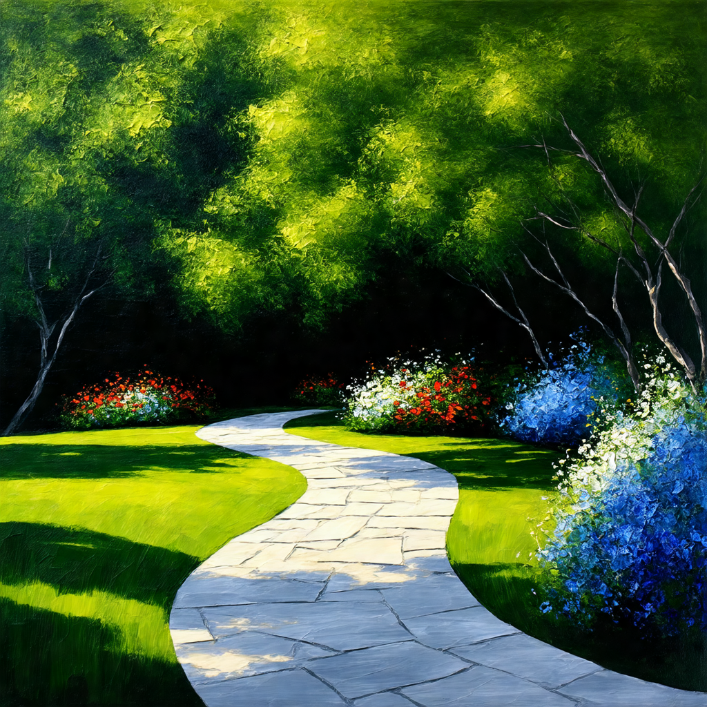 Pathway Through Tranquility view 2