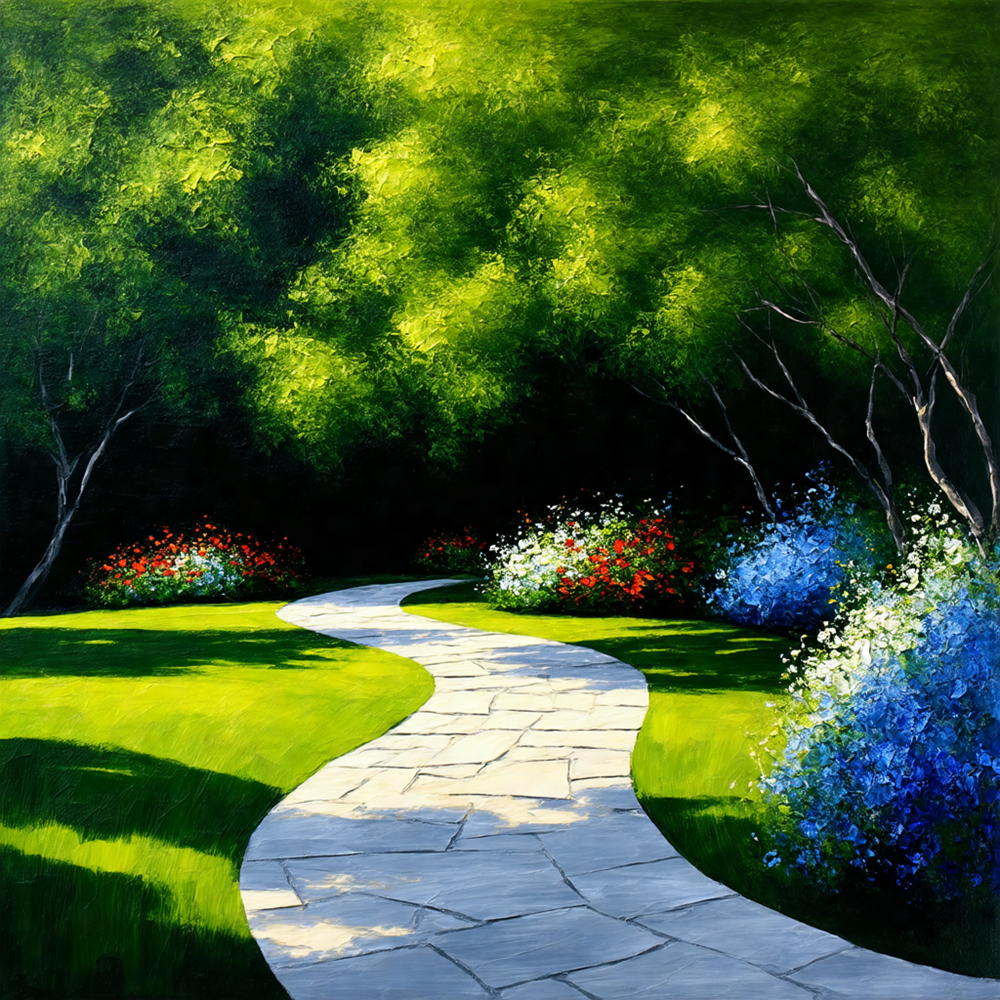 Pathway Through Tranquility view 2