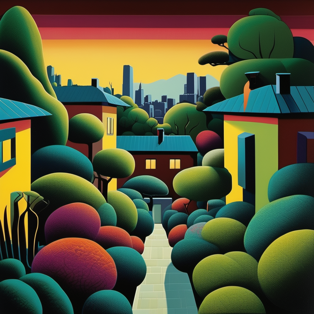 Suburban Dawn view 2