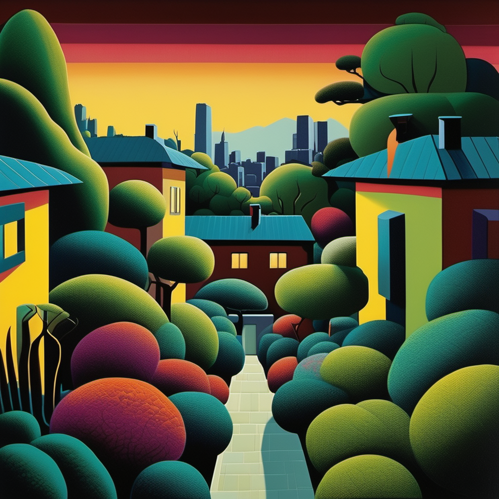 Suburban Dawn view 2