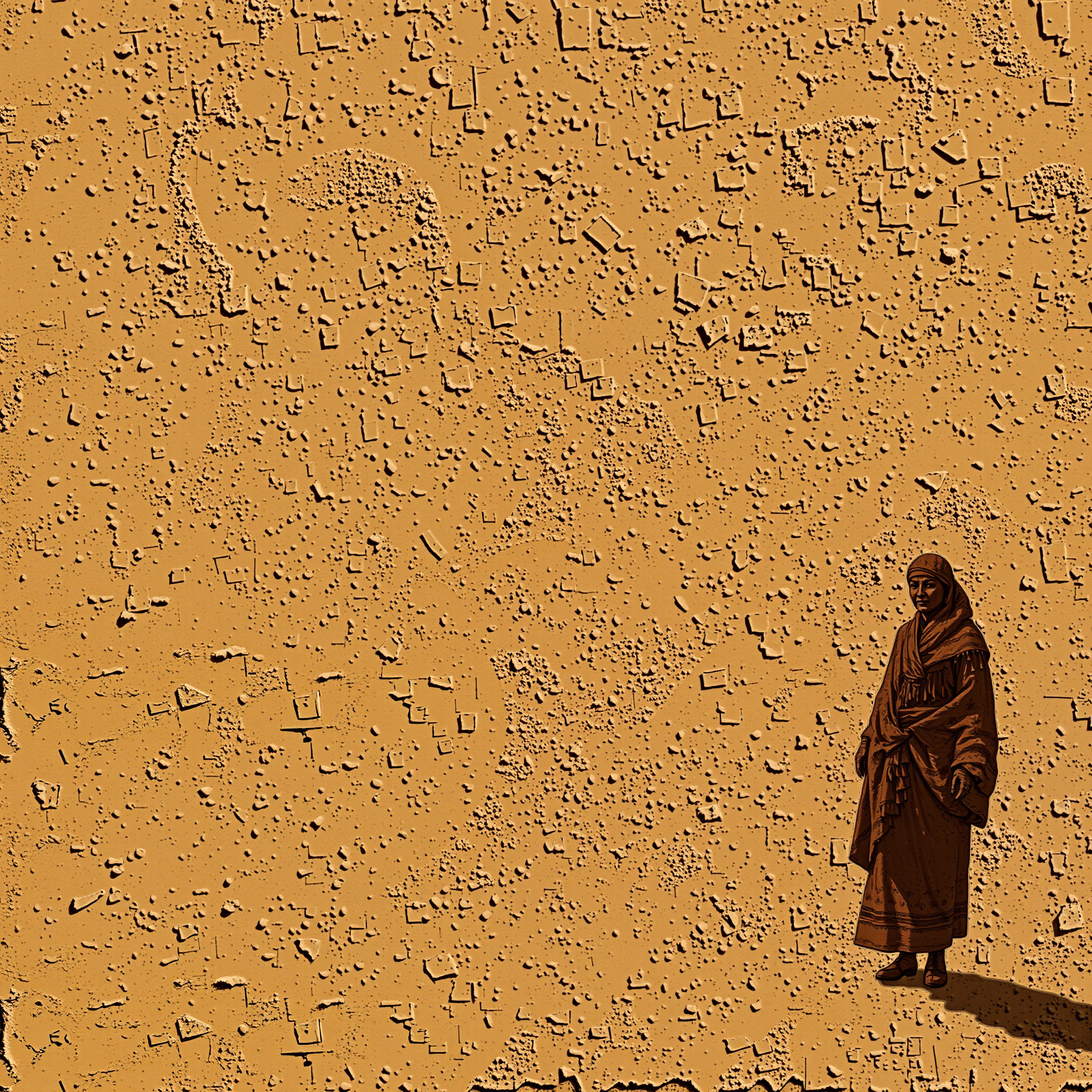 Einsamkeit in der sandigen Weite Ansicht 2