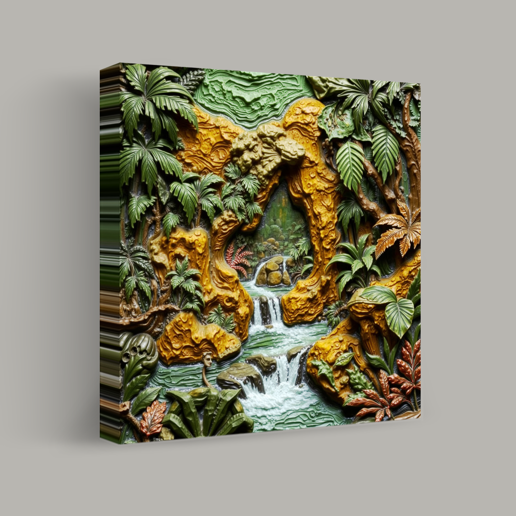 Cascade of the Enchanted Grove view 1