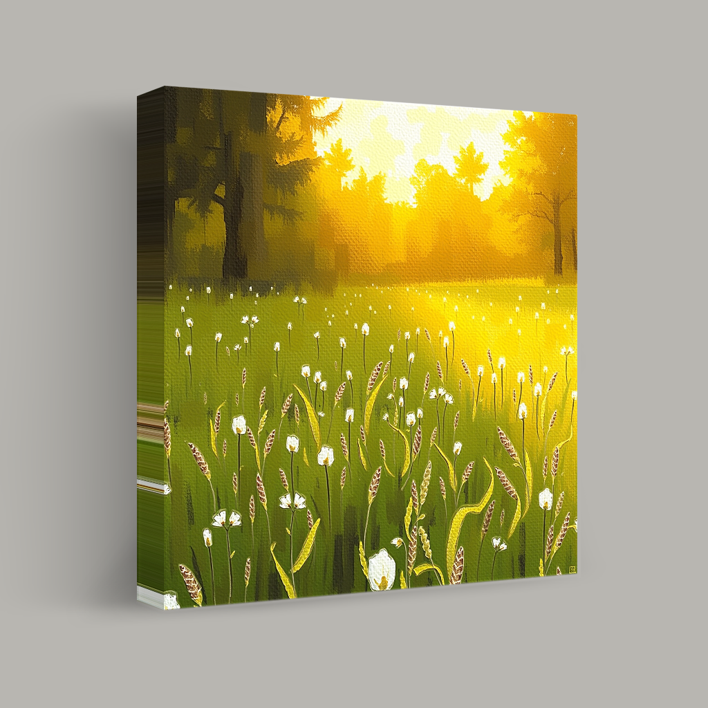 Serenity in the Golden Fields view 1