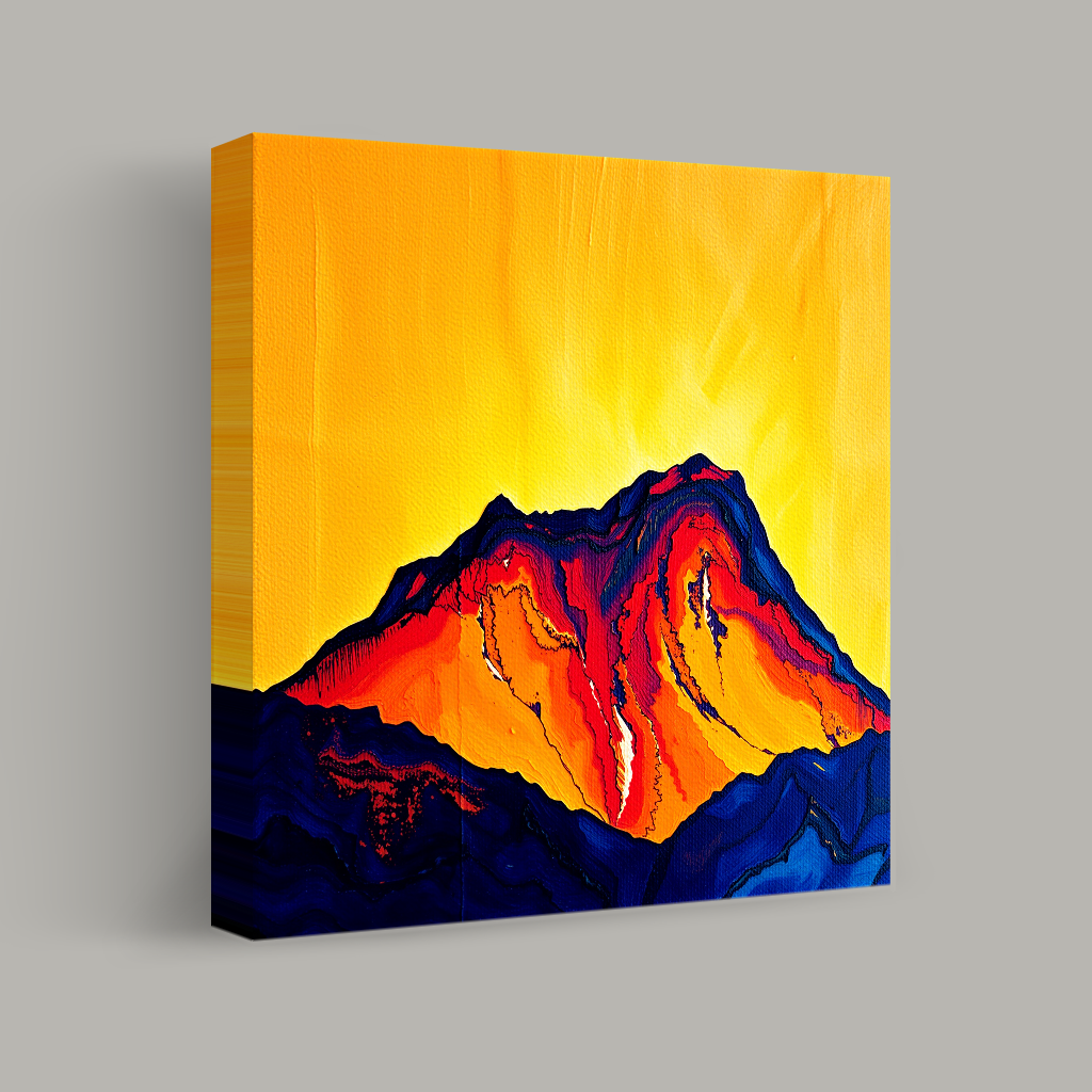 Radiant Peaks Aflame view 1