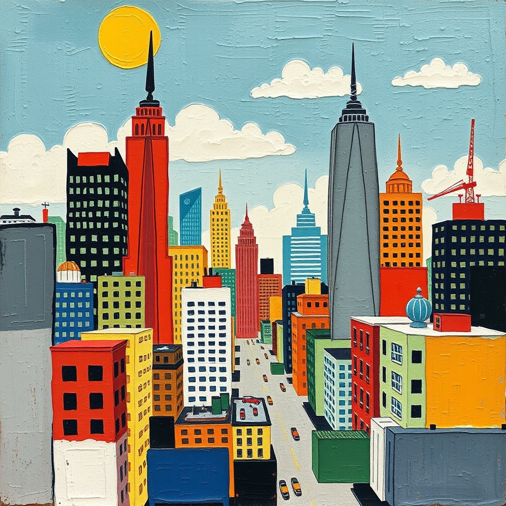 Kaleidoscope Skyline view 2