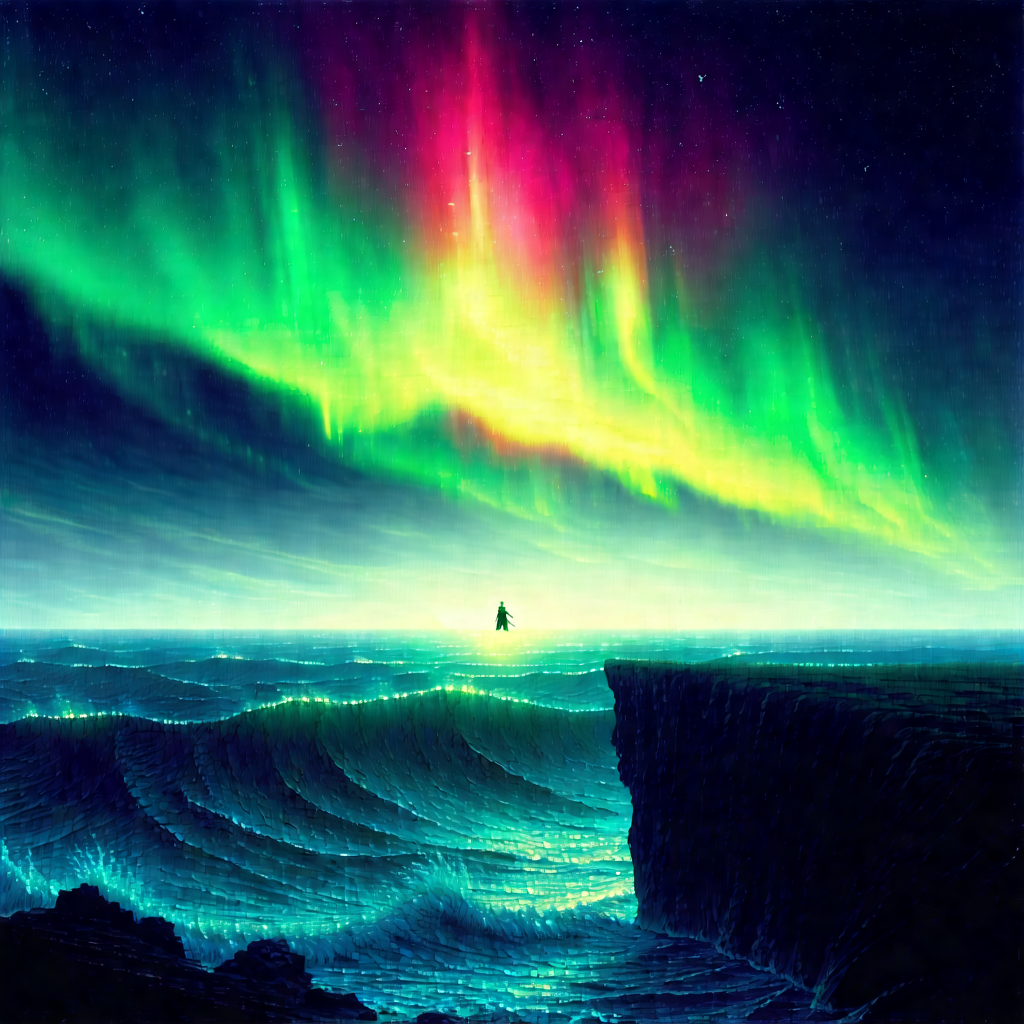 Aurora Over the Infinite Sea view 2