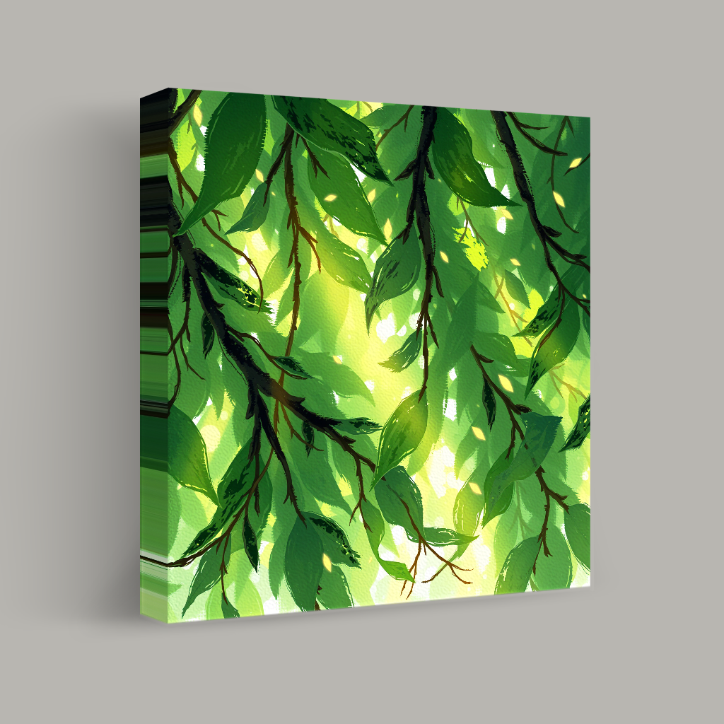 Sunlight Through Leaves view 1