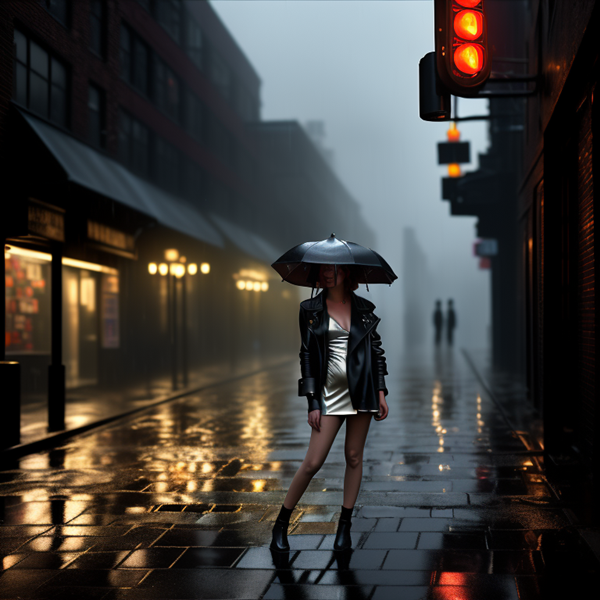 Reflections in the Rain