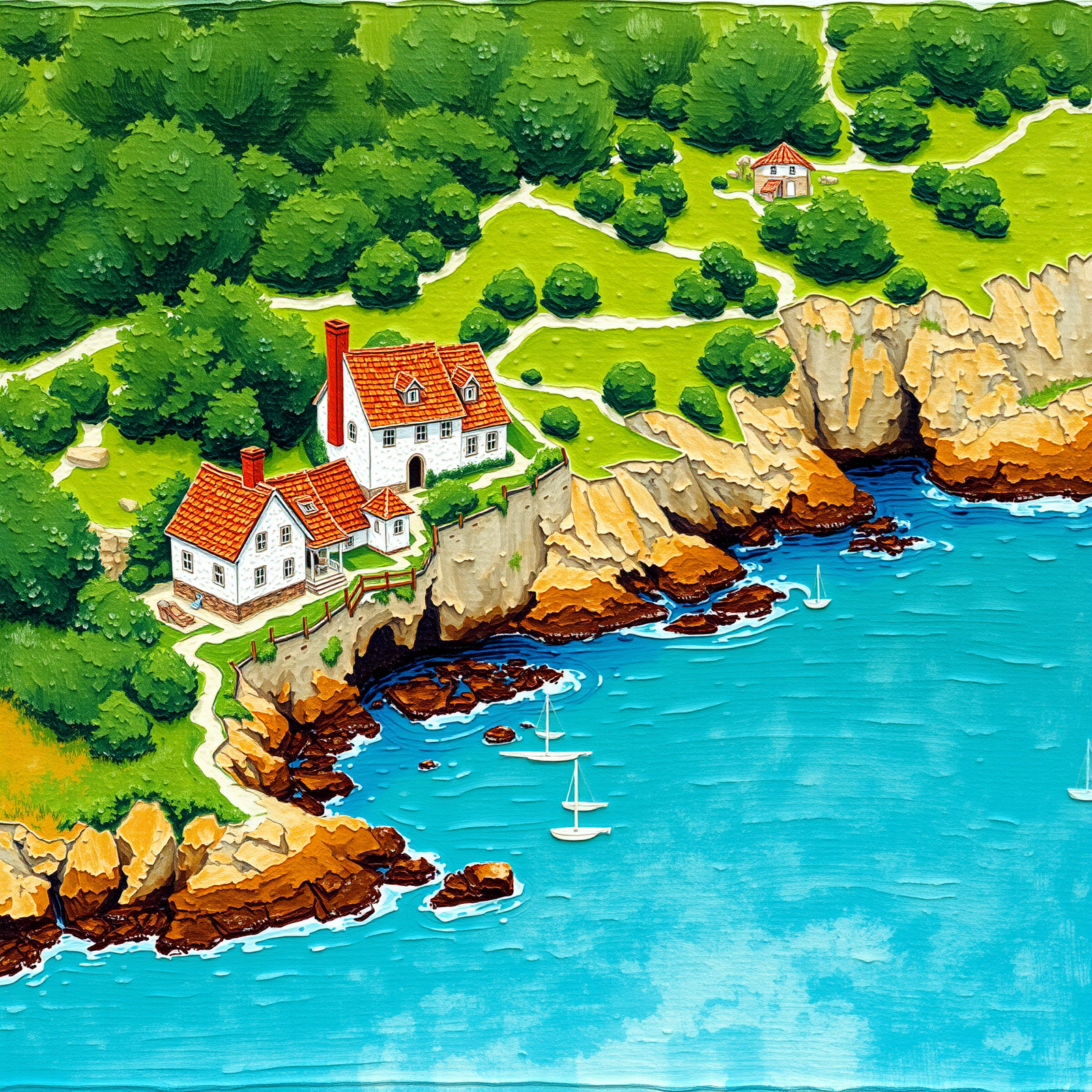 Coastal Haven on the Cliffside view 2
