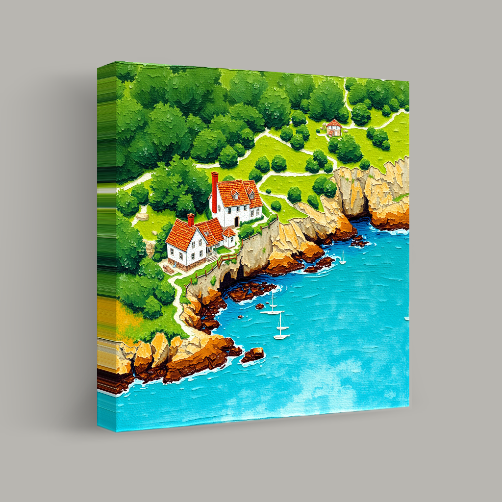 Coastal Haven on the Cliffside view 1